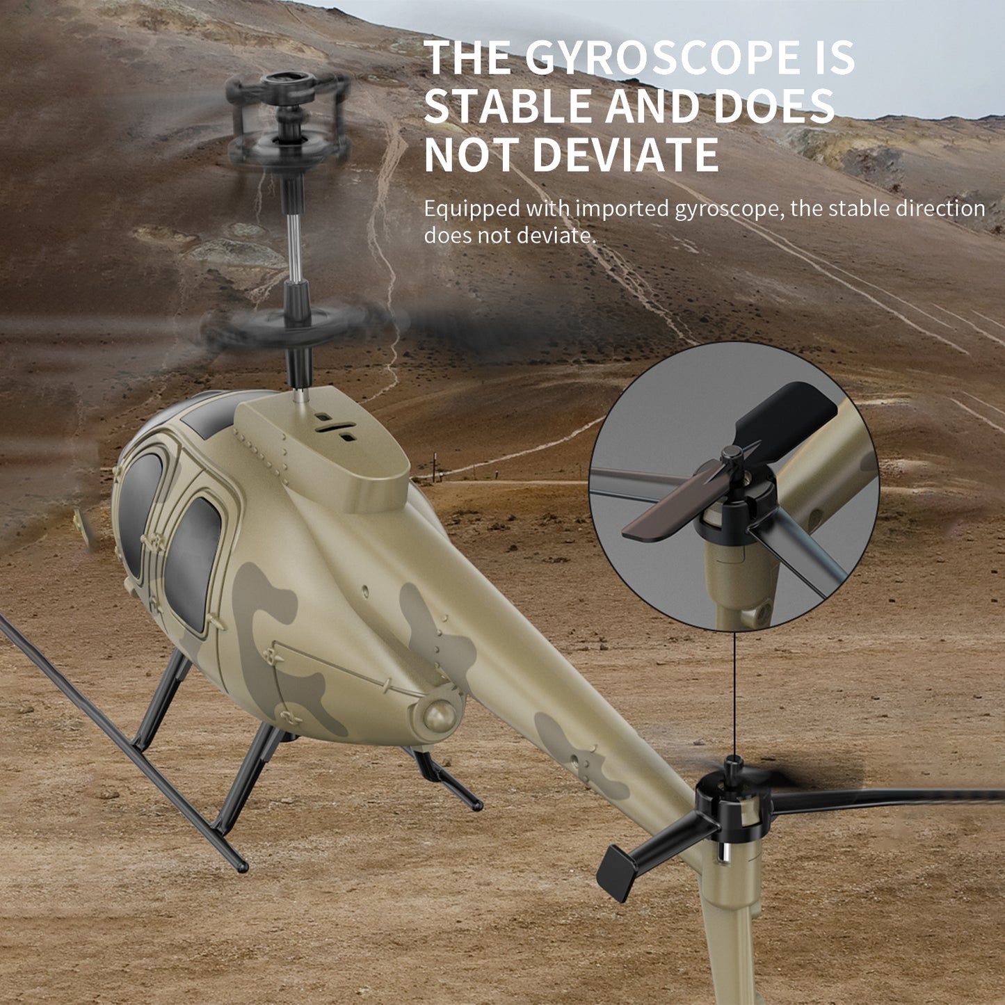 Z16 Aerodynamischer RC-Hubschrauber mit Gyroskop-Stabilität