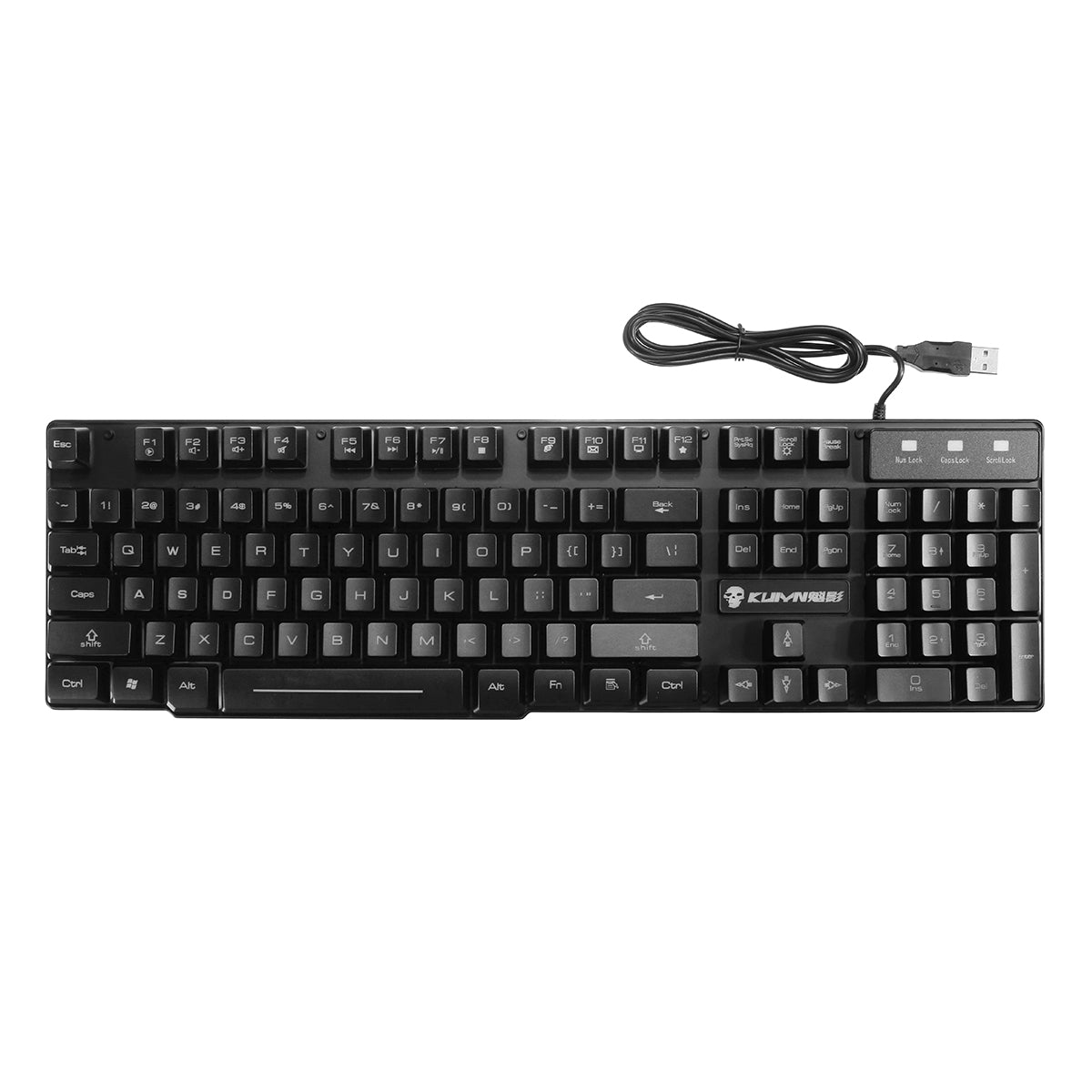 Colorful Backlight USB Wired Gaming Keyboard 2400DPI LED Gaming Mouse Combo with Mouse Pad