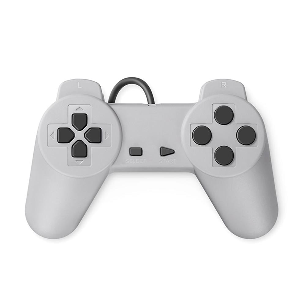 DATA FROG PS1 TV Game Console Mini 8-Bit 620 Classical Games Retro Mini Video Game Player with Gamepad Game Controller