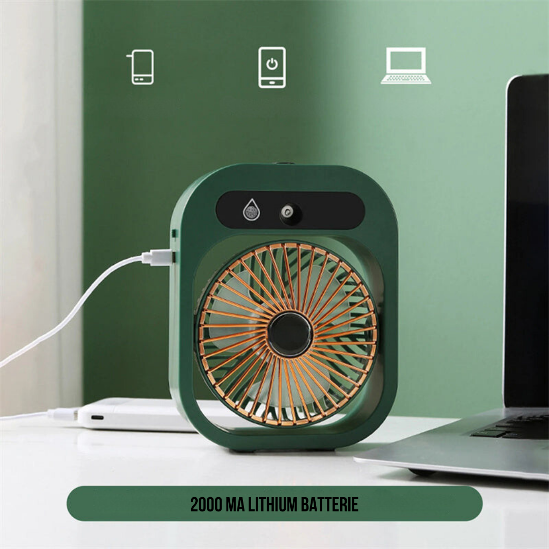 CoolBreeze Trio: Drei-in-Eins Elektro-Lüfter