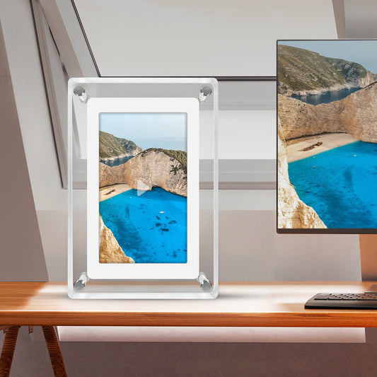 AcrylClear View 5-Zoll Fotorahmen