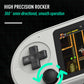 DATA FROG SF2000 Classic Retro Portable Mini S7 Game Console with Joystick 3 Inch IPS Handheld Game Console Player Built-In 6000 Games Retro Games Support AV Output