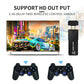 Powkiddy Y3 Arcade Game Console with 4K TV Stick RK3228A Android 7.1 HD Playback 2.4G Wireless Gamepad Joystick for PSP Emulator