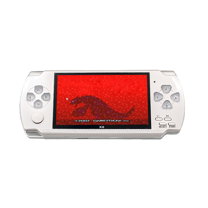 X6 8GB 10000+ Games 4.3 Inch High Definition Retro Handheld Video Game Console Game Player for GBA NES GBC GB SFC MD