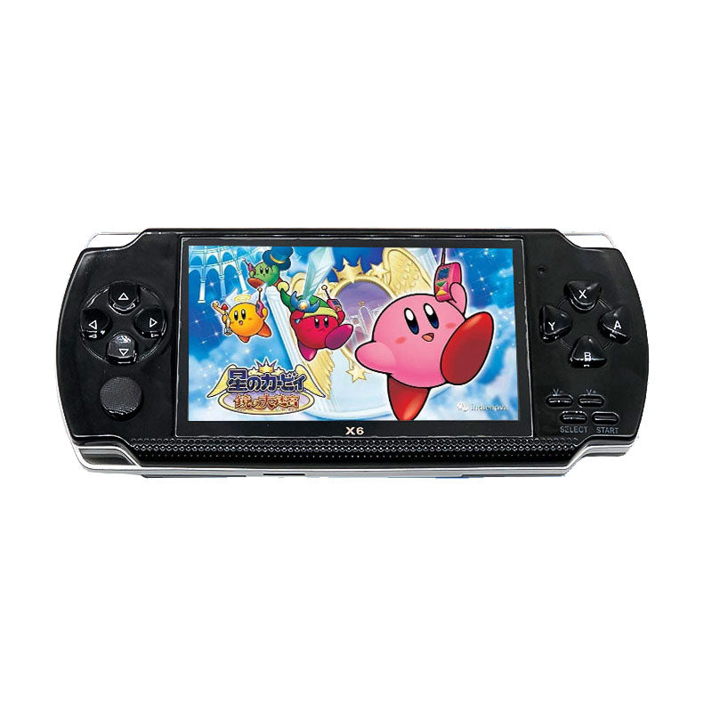 X6 8GB 10000+ Games 4.3 Inch High Definition Retro Handheld Video Game Console Game Player for GBA NES GBC GB SFC MD