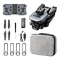 K6 MAX Upgrade Three Camera Wifi FPV with 4K ESC 3 Lens 360° Obstacle Avoidance Optical Flow Positioning Foldable RC Drone Quadcopter RTF