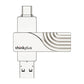 Thinkplus TPCU301 2 in 1 Type-C USB3.0 Flash Drive 32G 64G 128G 256G 360° Rotation Zinc Alloy USB Disk Portable Thumb Drive for Computer Phone