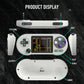 DATA FROG SF2000 Classic Retro Portable Mini S7 Game Console with Joystick 3 Inch IPS Handheld Game Console Player Built-In 6000 Games Retro Games Support AV Output