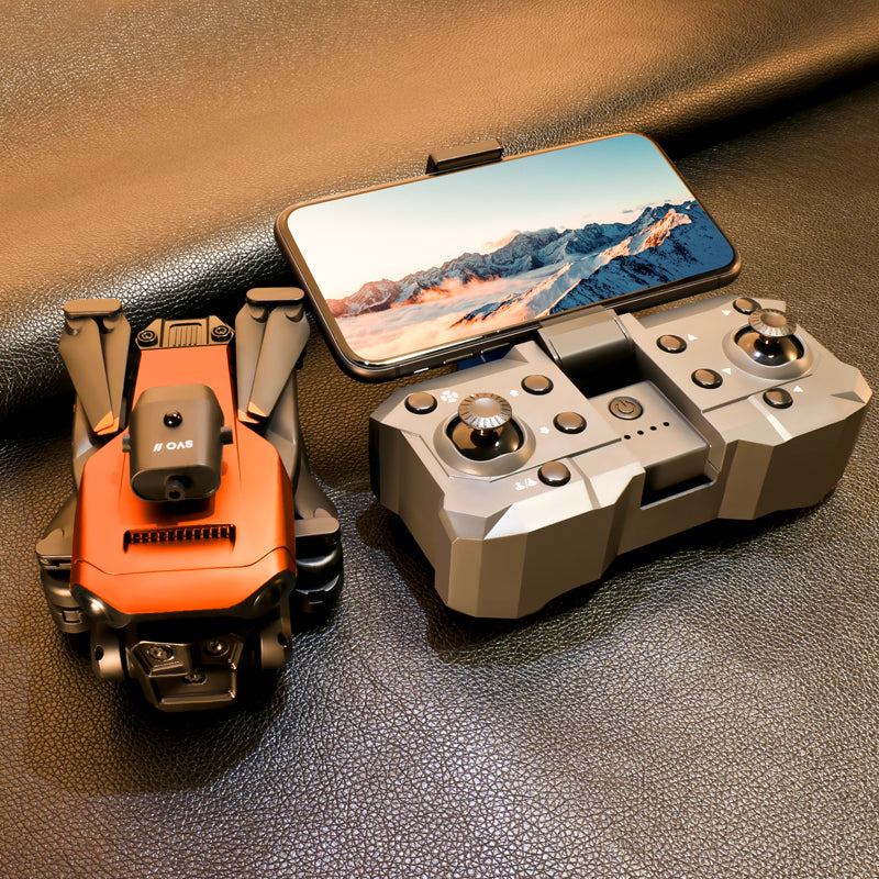 K6 MAX Upgrade Three Camera Wifi FPV with 4K ESC 3 Lens 360° Obstacle Avoidance Optical Flow Positioning Foldable RC Drone Quadcopter RTF