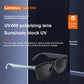 Lenovo Lecoo-C8 Bluetooth V5.0 Earphone 120Mah Battery IPX6 Waterproof Anti-Glare Voice Control Smart Touch 31G Lightweight Sunglasses Sport Headphone