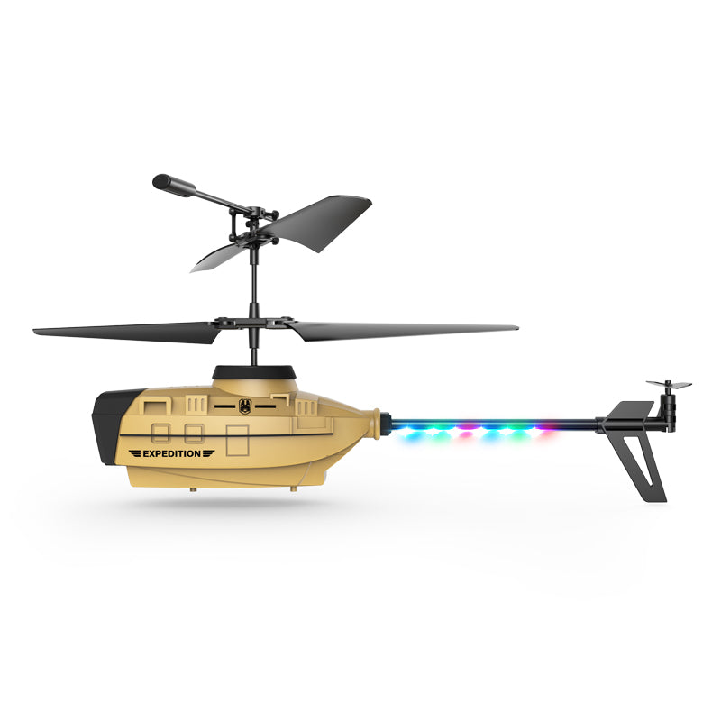 KY202 Black Bee 4CH 6-Axis 4K Dual Camera Air Gesture Obstacle Avoidance Intelligent Hover RC Helicopter RTF