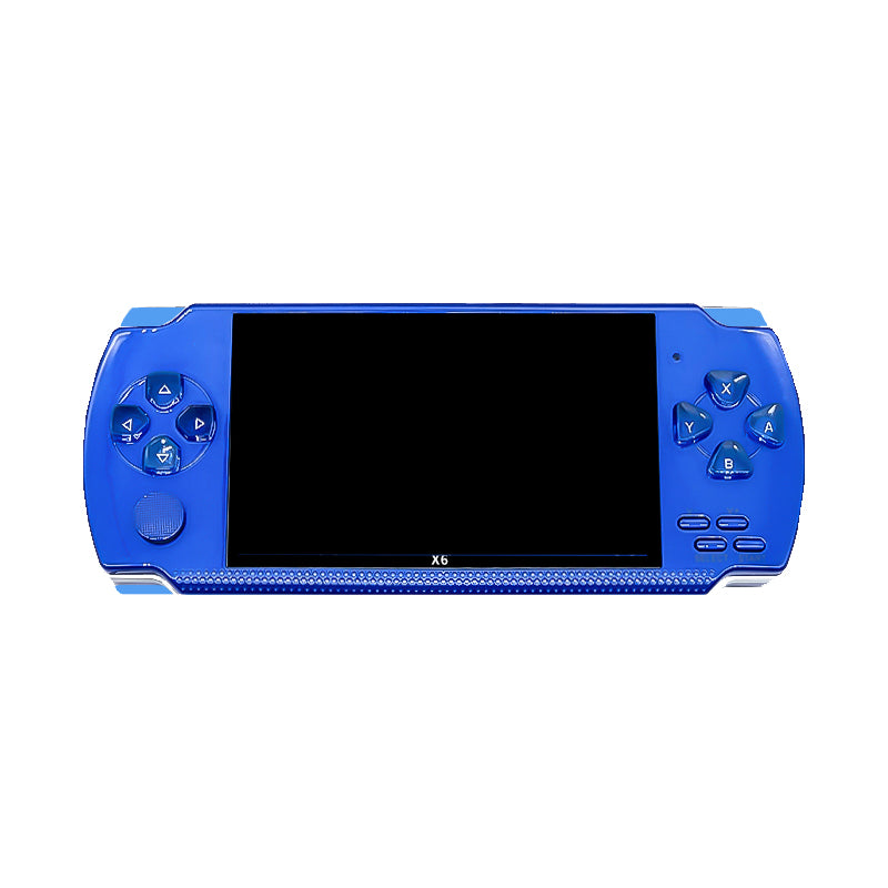 X6 8GB 10000+ Games 4.3 Inch High Definition Retro Handheld Video Game Console Game Player for GBA NES GBC GB SFC MD