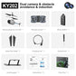 KY202 Black Bee 4CH 6-Axis 4K Dual Camera Air Gesture Obstacle Avoidance Intelligent Hover RC Helicopter RTF