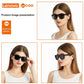 Lenovo Lecoo-C8 Bluetooth V5.0 Earphone 120Mah Battery IPX6 Waterproof Anti-Glare Voice Control Smart Touch 31G Lightweight Sunglasses Sport Headphone